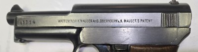 Mauser model 191432 Cal. - Image 3 of 3