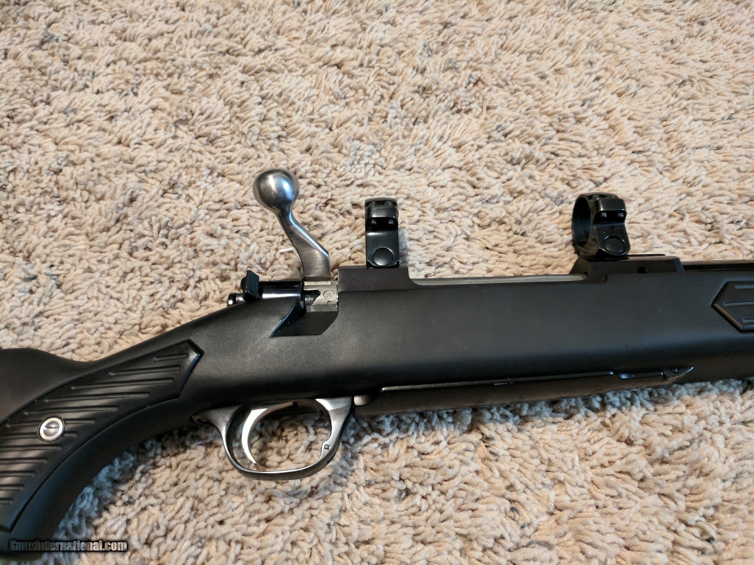 Ruger M77 Mark II zytel paddle skeleton stock 6.5 x 55mm