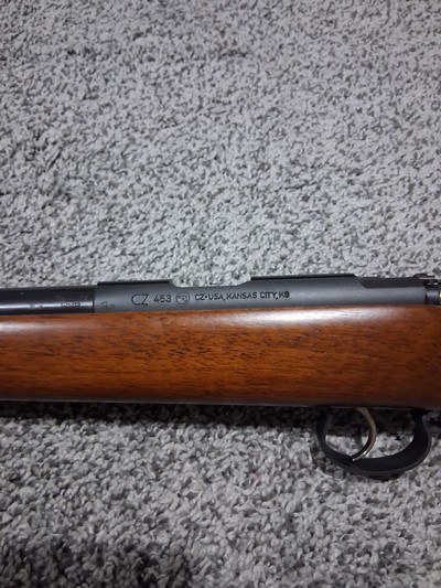 CZ USA Kansas City 17 HMR bolt action fluted barrel rifle - Image 10 of 12