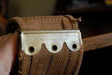 Vintage Mills 12 gauge woven cartridge belt - 6 of 8