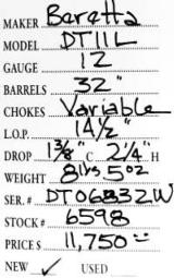 Beretta	DT11L	12	gauge - 5 of 5