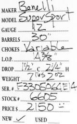 BenelliSupersport12GAUGE - 5 of 5