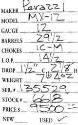 Perazzi MX-12 12 Gauge - 5 of 5