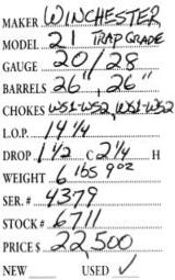 Winchester
21 Trap Grade
20-28
gauges
- 5 of 5