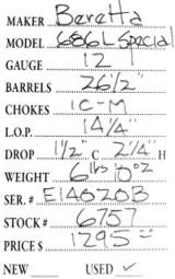 Beretta686 L Special12gauge- 5 of 5