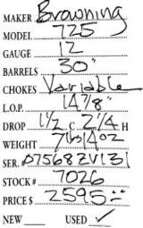 Browning	725	12	gauge- 5 of 5
