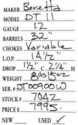 Beretta	DT11	12	gauge - 5 of 5