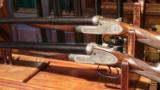 William Powell & Sons SLE 12 Gauge Matched Pair (2-Sets of Barrels Per Gun With Oak & Leather Case) - 2 of 5