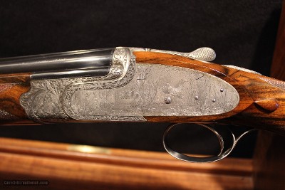 Bertuzzi Zeus Best O/U Sidelock 12 bore Engraved By Dassa - Image 2 of 11