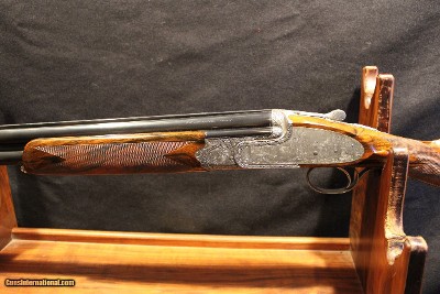 Bertuzzi Zeus Best O/U Sidelock 12 bore Engraved By Dassa - Image 5 of 11