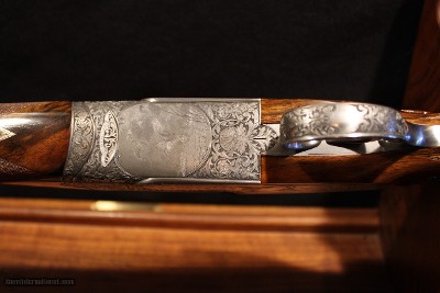 Bertuzzi Zeus Best O/U Sidelock 12 bore Engraved By Dassa - Image 3 of 11