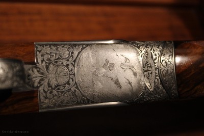 Bertuzzi Zeus Best O/U Sidelock 12 bore Engraved By Dassa - Image 11 of 11