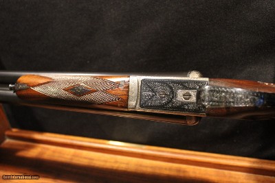 Charles Hellis & Sons 12 Gauge Side by Side with 2