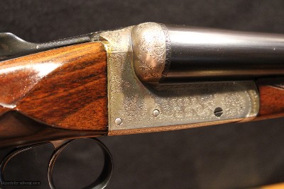 Charles Hellis & Sons 12 Gauge Side by Side with 2