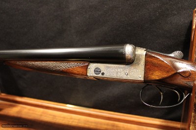 Charles Hellis & Sons 12 Gauge Side by Side with 2