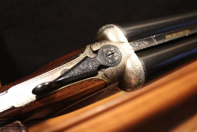 Charles Hellis & Sons 12 Gauge Side by Side with 2