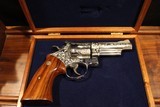 Smith & Wesson Model 57-0 Nickel with Factory Special Class 