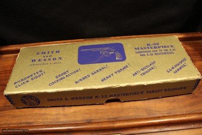 Smith & Wesson K-32 .32 Long- With Original Box