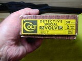 Colt Detective spl as new in box made 1958 - 2 of 10