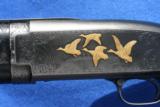 Delux engraved gold inlay Winchester Model 12 from 1923 - 3 of 16