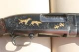 Factory engraved and inlaid 1923 model 12 in 20ga. - 4 of 20