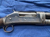 Lettered and Factory Engraved Winchester 1897 Pigeon Gun / Black Diamond - 1 of 15