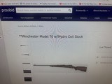 Rare prototype Pre-64 Winchester Model 70 Hydro-Coil Stock in fine condition. - 13 of 15