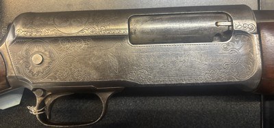 RARE Winchester Pigeon Grade Model 1911 SL Factory Engraved by Angelo Stokes – Documented by Pauline Muerrle - Image 2 of 15