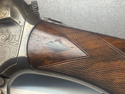 RARE Winchester Pigeon Grade Model 1911 SL Factory Engraved by Angelo Stokes – Documented by Pauline Muerrle - Image 7 of 15