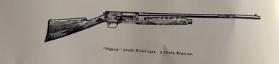 RARE Winchester Pigeon Grade Model 1911 SL Factory Engraved by Angelo Stokes – Documented by Pauline Muerrle - Image 15 of 15