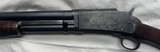 Marlin Model No. 24 Factory Engraved Pump Shotgun – “C Grade” – Rare Waterfowl Scene – Early 20th Century - 7 of 15
