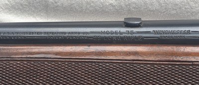 Winchester Model 75 Sporter – .22 LR – Lyman Receiver Sight – Classic Pre-64 Sporting Rifle - Image 15 of 15