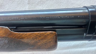 Rare Factory Matted Rib Winchester Model 12 Black Diamond – 30 - Image 4 of 15