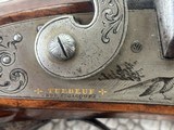 L. PEYROT PARIS (AU HAVRE) Fine French Percussion Double Shotgun – Circa 1855–1865 – Damascus Barrels – Exceptional Original Condition - Image 6 of 15