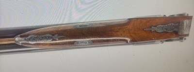 L. PEYROT PARIS (AU HAVRE) Fine French Percussion Double Shotgun – Circa 1855–1865 – Damascus Barrels – Exceptional Original Condition - Image 11 of 15