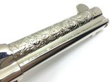 Colt Single Action Army IVORY Grips ENGRAVED Nickel .45 LC 4-3/4" SAA Made in 1906 - 5 of 10