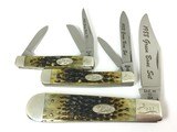 Case XX Green Bone 6 Knife 1988 Complete Set + Roll Up 1/500 Rare - 2 of 11