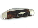 1940-1964 Case XX Elephant Toe Sunfish Red BONE 6250 Collector's Knife - 8 of 12