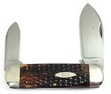 1940-1964 Case XX Elephant Toe Sunfish Red BONE 6250 Collector's Knife - 1 of 12