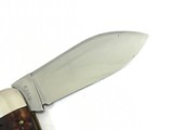 1940-1964 Case XX Elephant Toe Sunfish Red BONE 6250 Collector's Knife - 6 of 12