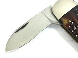 1940-1964 Case XX Elephant Toe Sunfish Red BONE 6250 Collector's Knife - 5 of 12