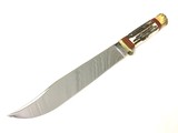 Marbles 10" Trailmaker Knife STAG Handles & Pommel MSA 1992 + Sheath - 2 of 10