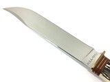 Marbles 10" Trailmaker Knife STAG Handles & Pommel MSA 1992 + Sheath - 5 of 10
