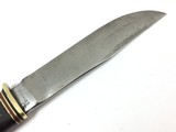 1919-1924 Marbles Expert Fixed Blade Hunting Knife Leather LARGE NUT - 4 of 7