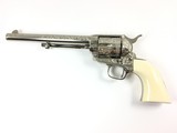 Uberti Single Action Genuine Ivory Grips ENGRAVED Miniature Colt SAA Replica - STUNNING - 1 of 15