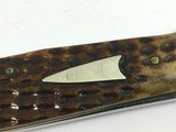 Collector's Knife 1932-40 Case Tested XX Saddlehorn Barehead BONE 61100 - 6 of 10