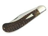 Collector's Knife 1932-40 Case Tested XX Saddlehorn Barehead BONE 61100 - 7 of 10