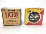Vintage Ammo Various Peters Shotgun Shells Collectible Boxes 12 Ga / 20 Ga YOUR CHOICE (See Listing for full details) - 2 of 13