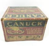 Canuck Canadian 20 ga Dominion Vintage Collectible Full Box 25 Rounds - 3 of 6
