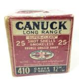 Canuck Canadian Dominion Long Range 410 ga 3" Vintage Collectible FULL BOX - 1 of 6